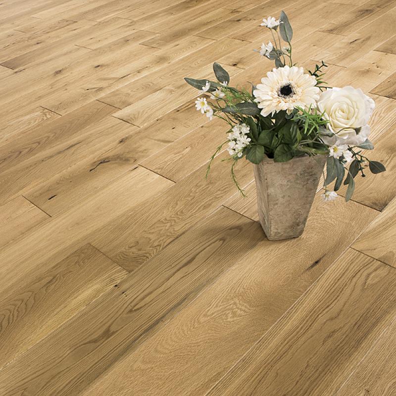 Abbey Tintern Oak Rustic Lacquered 90mm - Factory Direct ...