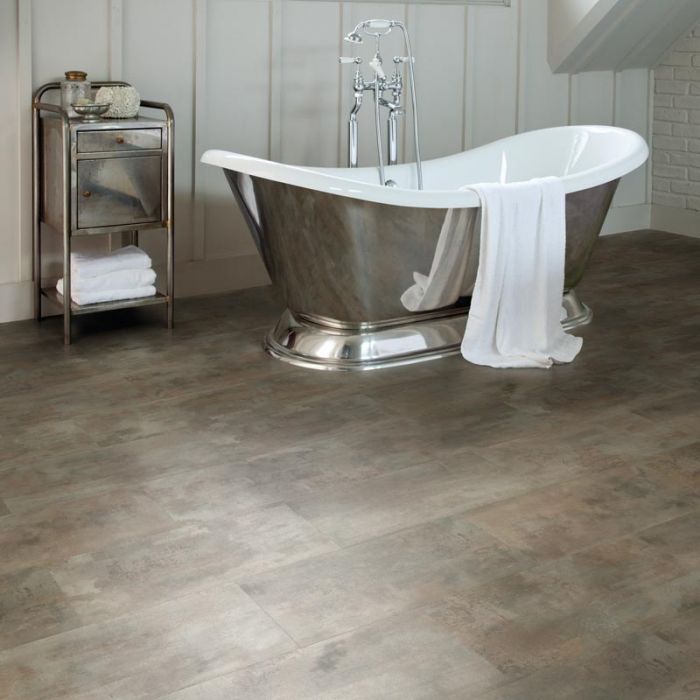 Aqua Tile Professional Copper Patina Vinyl Flooring 40862