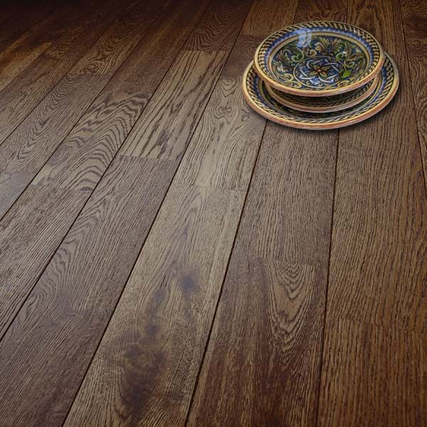 Abbey Geras 120mm Russet Oak Brushed, Russet Oak Laminate Flooring