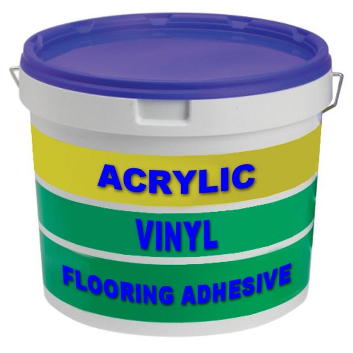 Acrylic Adhesive Vinyl Floor, What Glue To Use For Vinyl Sheet Flooring