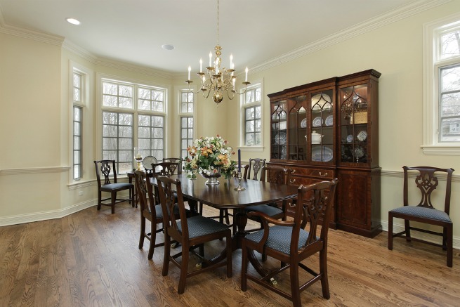 An image of a dining room