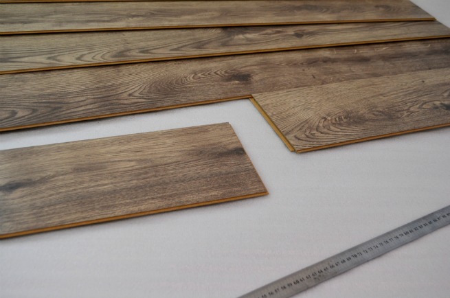 An image show laminate floor boards